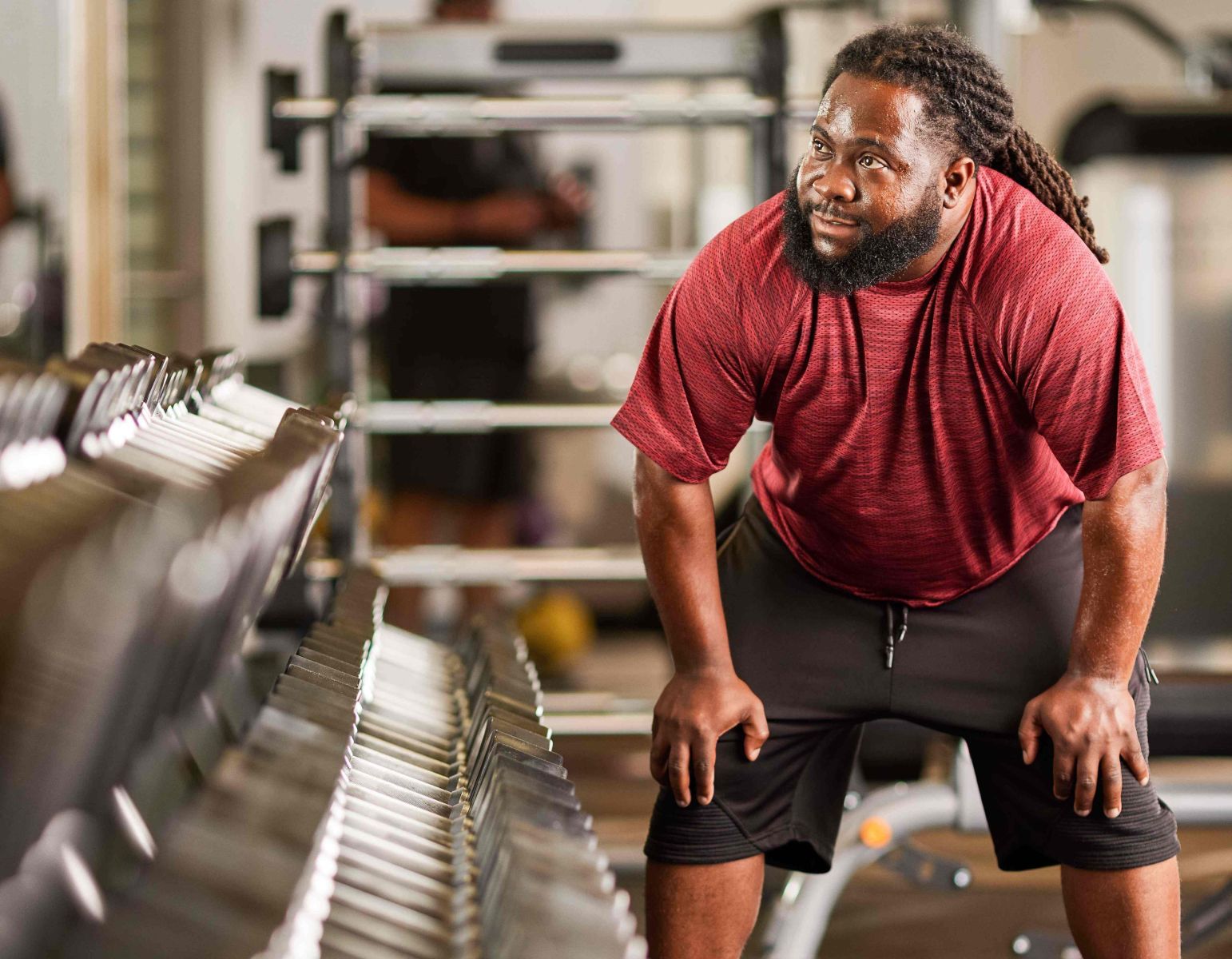 Adult member in a wellness setting